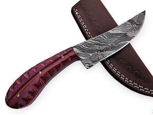 Handmade Bush craft Knife Damascus Steel DK-0403
