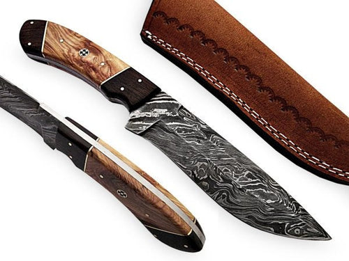 Hunting Knife – damascus , nan handle