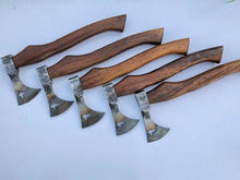 Load image into Gallery viewer, Handmade Damascus Steel Tomahawk Axe DK-0428
