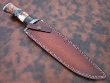 Load image into Gallery viewer, Custom Handmade Bowie Knife Damascus Steel | Hunting Knives DK_044