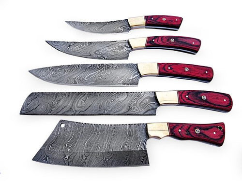 Handmade Chef Knife Damascus Steel