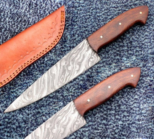 Handmade Chef Knife Damascus Steel