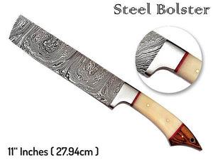 Handmade Chef Knife Damascus Steel