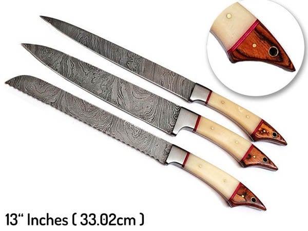 Handmade Chef Knife Damascus Steel