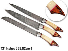 Load image into Gallery viewer, Handmade Chef Knife Damascus Steel