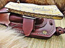 Load image into Gallery viewer, Handmade Folding Knife Damascus Steel