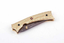 Load image into Gallery viewer, Handmade Folding Knife Damascus Steel DK_0494