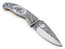 Load image into Gallery viewer, Handmade Folding Knife Damascus Steel DK-0504