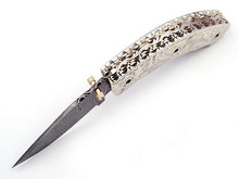 Load image into Gallery viewer, Handmade Folding Knife Damascus Steel