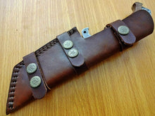 Load image into Gallery viewer, Custom Handmade HUNTING TRACKER Tactical Hunter Blade Survival