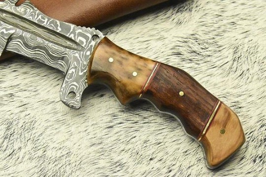 Custom Handmade HUNTING TRACKER Tactical Hunter Blade Survival