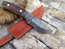 Load image into Gallery viewer, Custom handmade damascus steel knife