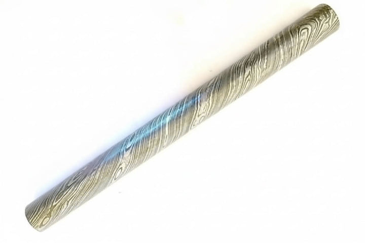 Twisted Damascus Steel Round Bar For Knife Guard/ring Jewelry Making DK - 0126 handmade by JW SteelCrafts